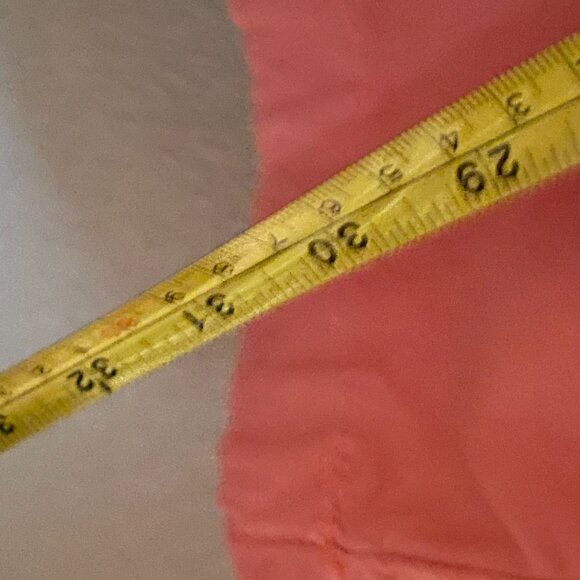 Aerie, High Waisted, Go-For-It, Baggy Cargo Pant, Color is Spicy Coral - Picture 9 of 9